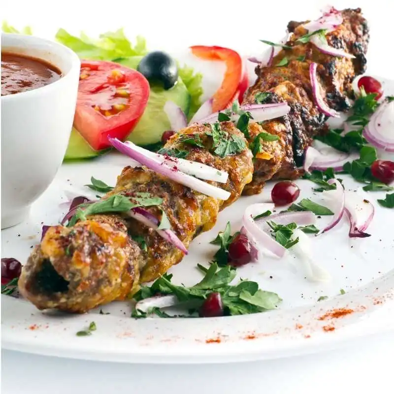 Chicken Chettinad - Authentic South Indian spicy curry at New Mountain Village Edmonton